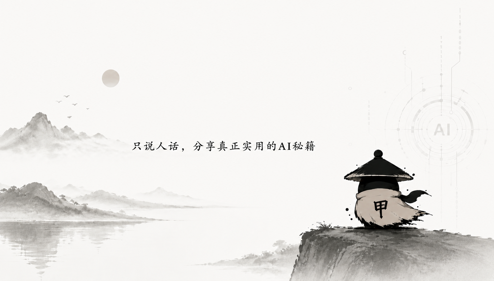 路人甲 · 水墨